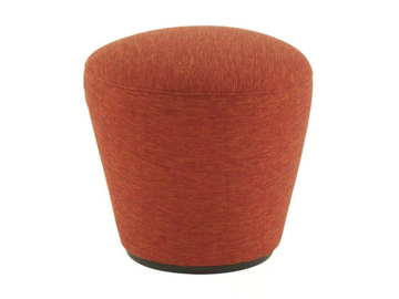 ANDA - Upholstered round fabric pouf by Ligne Roset - view 2